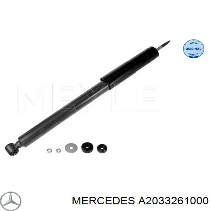 A2033261000 Mercedes Amortecedor traseiro