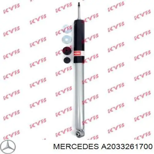 A2033261700 Mercedes Amortecedor traseiro