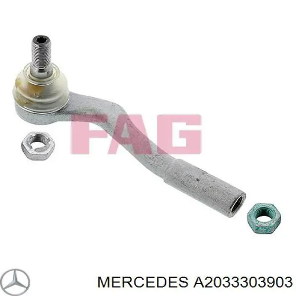 Ponta externa da barra de direção Mercedes A2033303903 preço, a partir de 30,29 USD