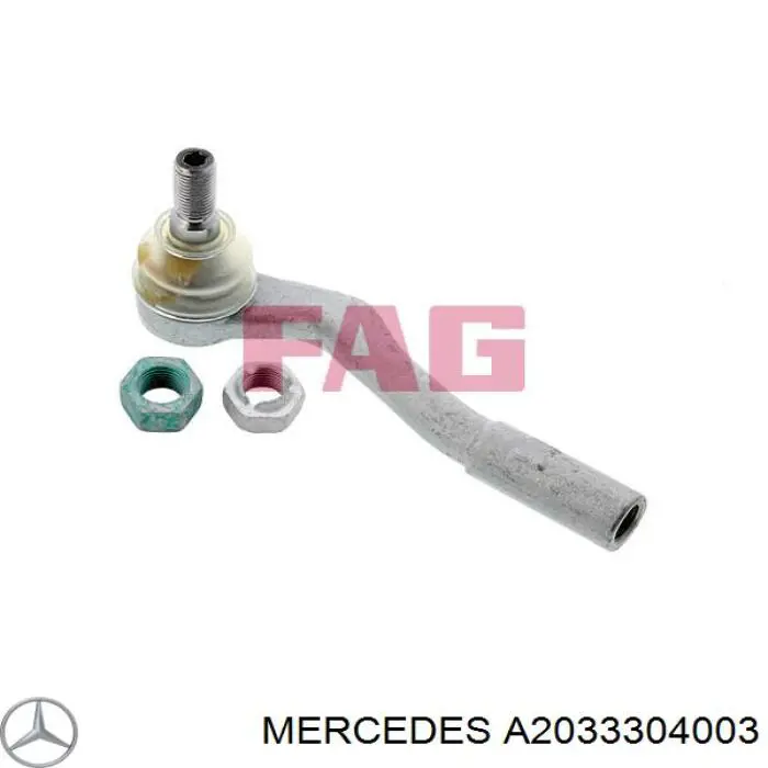 Ponta externa da barra de direção Mercedes A2033304003 preço, a partir de 20,73 USD