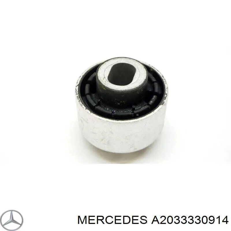 A2033330914 Mercedes Bloco silencioso dianteiro do braço oscilante inferior