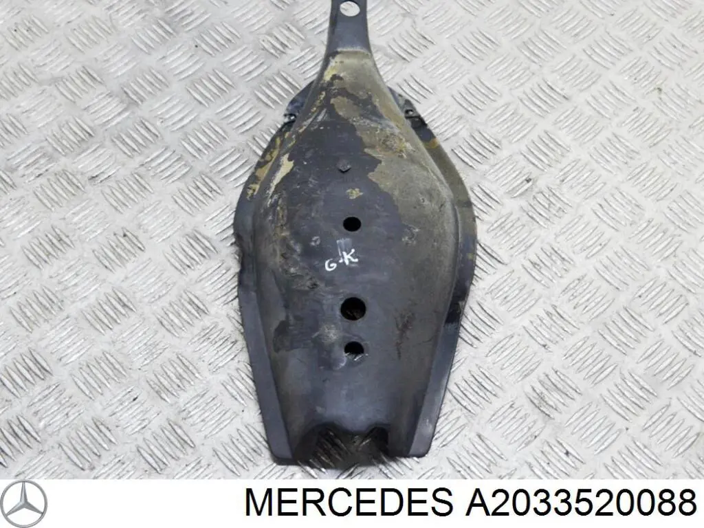 Proteção do braço inferior traseiro Mercedes A2033520088 preço, a partir de 21,14 USD