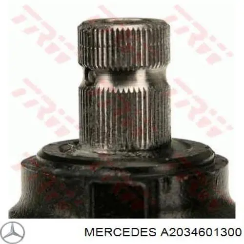 A2034601300 Mercedes Cremalheira da direção