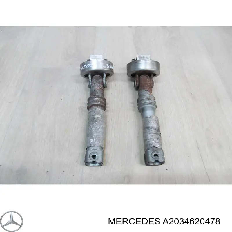 A2034620478 Mercedes Veio da coluna de direção inferior