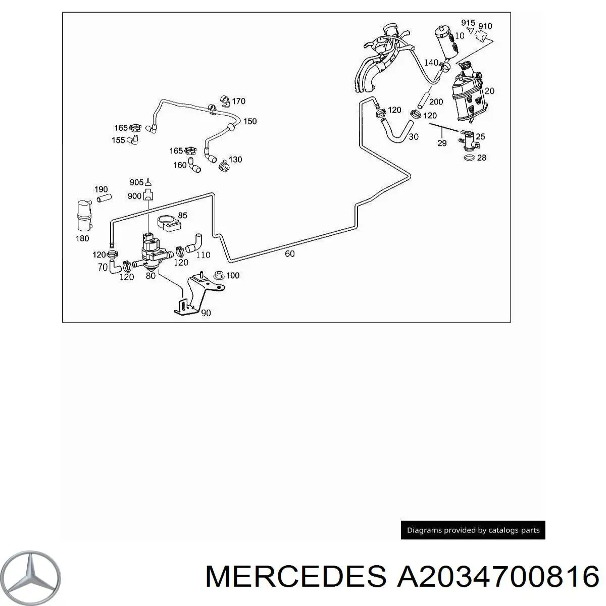  Mercedes A2034700716 preço, a partir de 11,88 USD