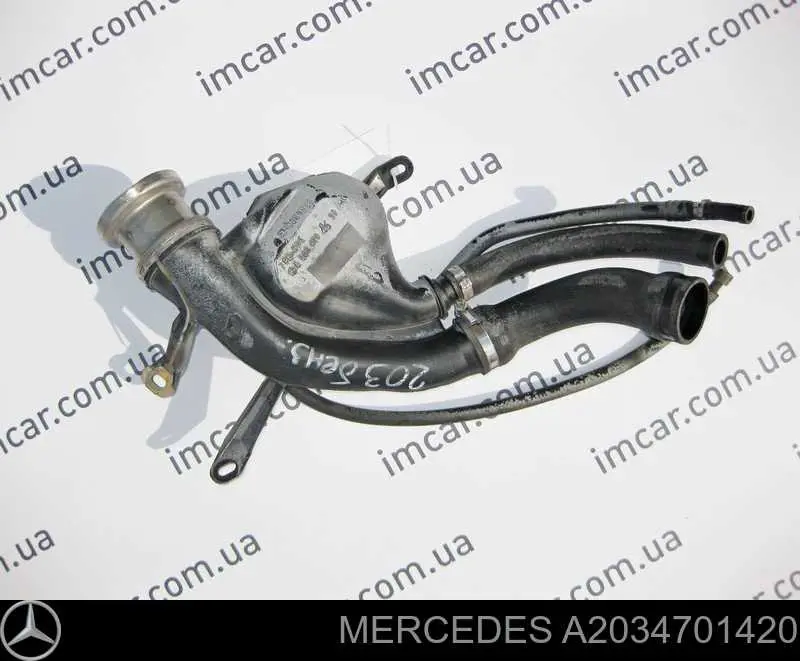 A2034701420 Mercedes Gargalo de enchimento do tanque de combustível