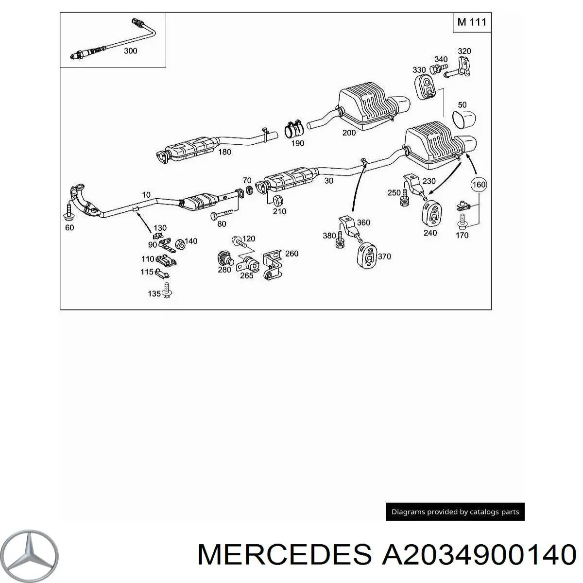  Mercedes A2034900140 preço, a partir de 33,56 USD