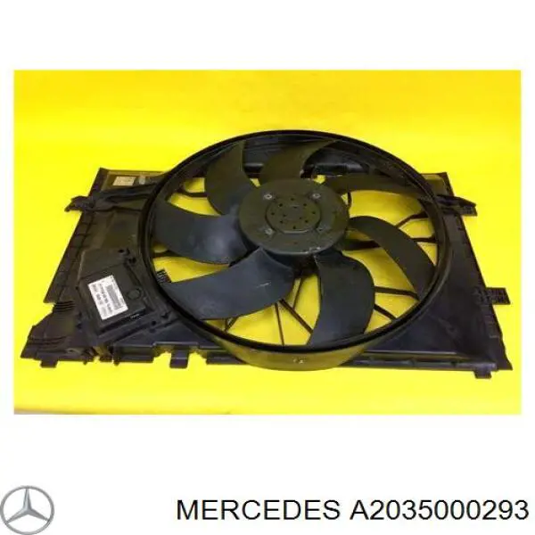 Difusor do radiador de esfriamento, montado com motor e roda de aletas Mercedes A2035000293 preço, a partir de 91,94 USD