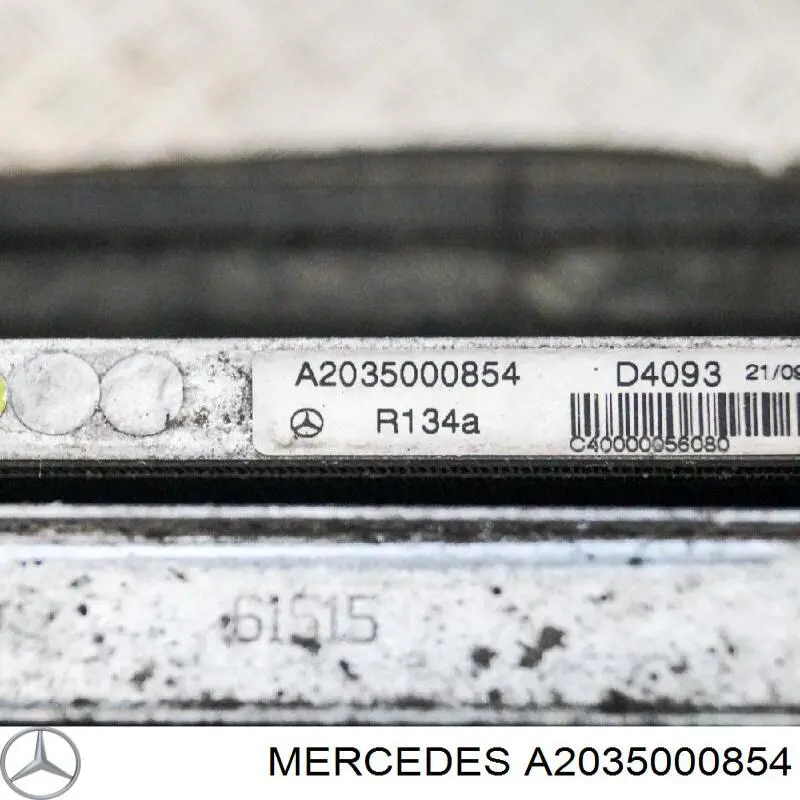 Compre A2035000854 Mercedes Radiador de aparelho de ar condicionado