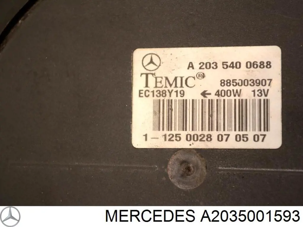 Difusor do radiador de esfriamento, montado com motor e roda de aletas Mercedes A2035001593 preço, a partir de 187,28 USD