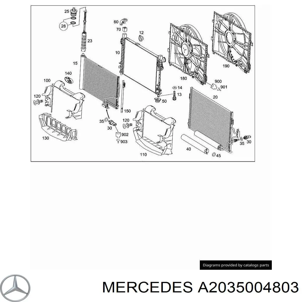 Compre CR1602000S Mahle Original Radiador de esfriamento de motor