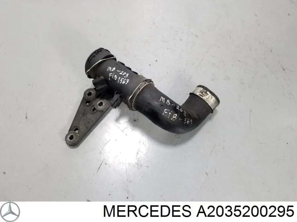 A2035200295 Mercedes Mangueira (cano derivado) de intercooler