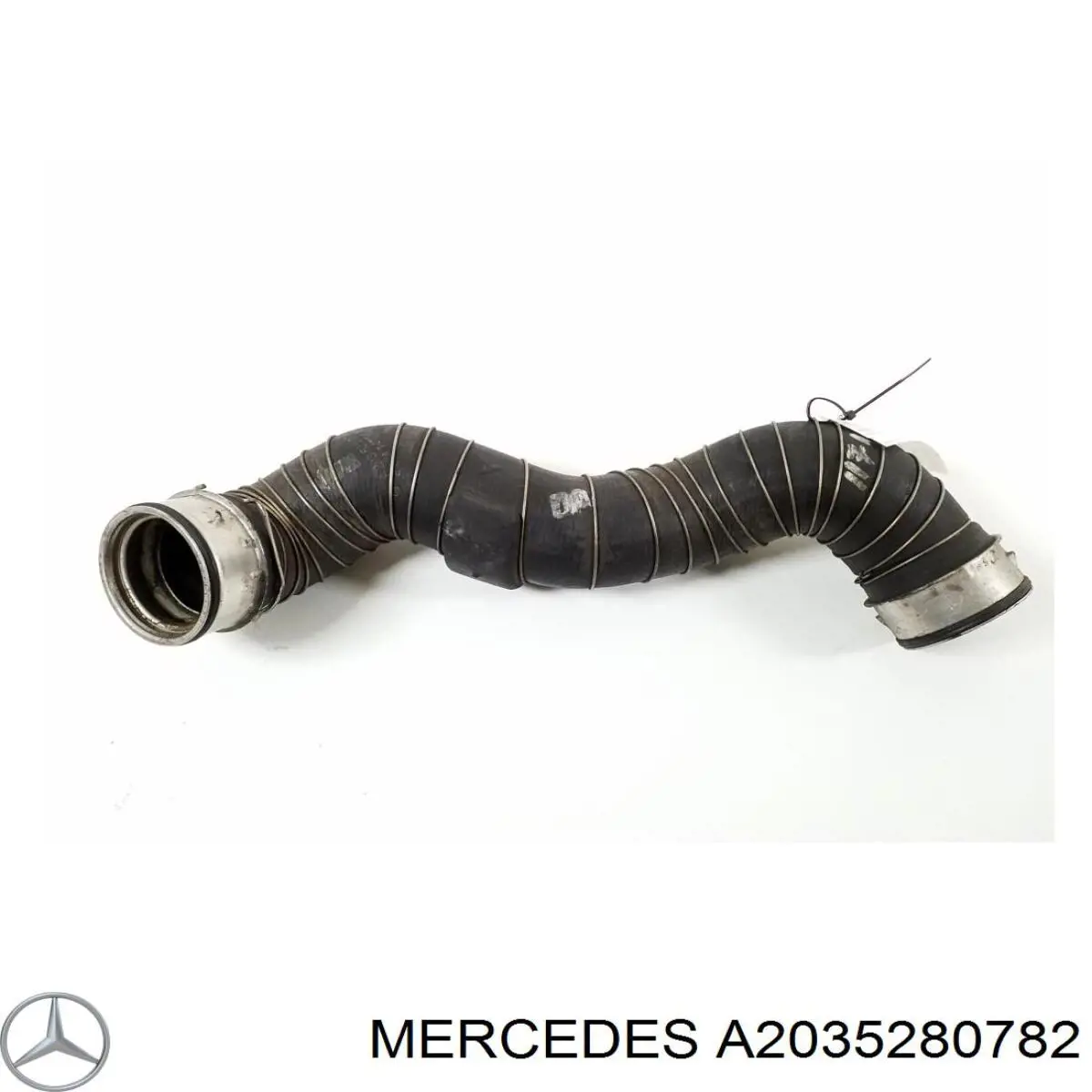 A2035280782 Mercedes Mangueira (cano derivado) de intercooler