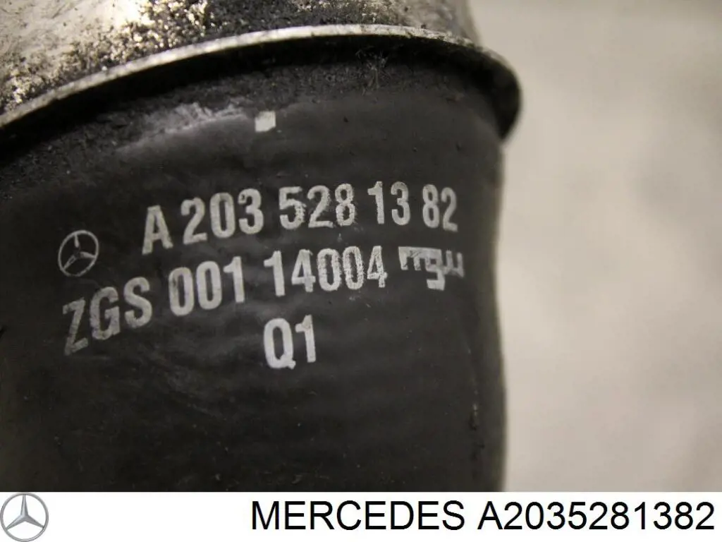 Compre A2035281382 Mercedes Mangueira (cano derivado) de intercooler