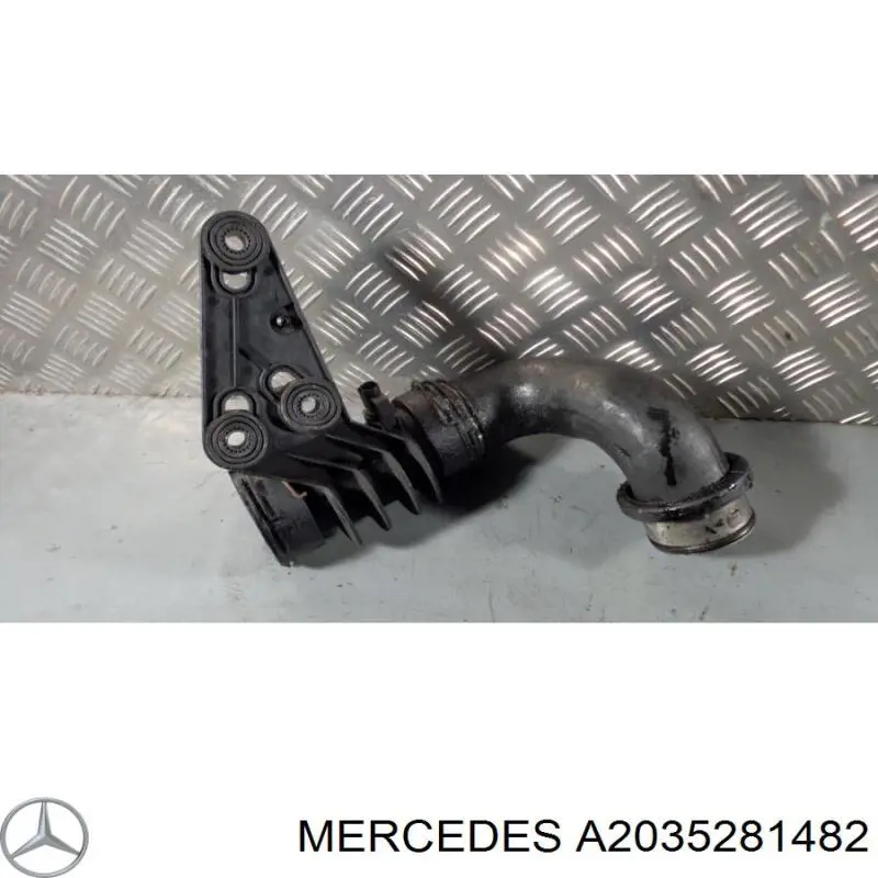 A2035281482 Mercedes Mangueira (cano derivado) de intercooler