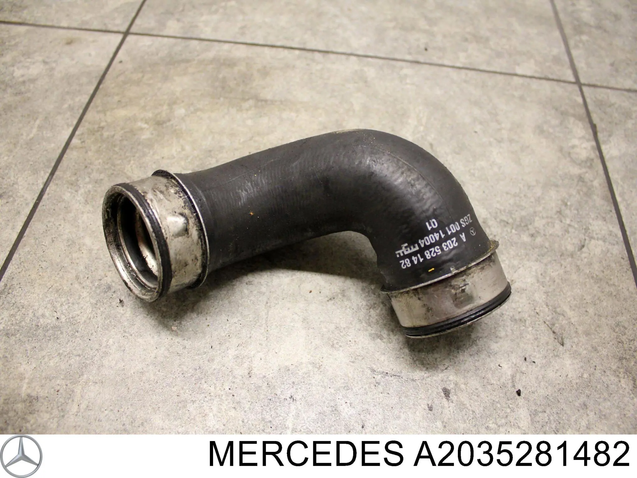 Mangueira (cano derivado) de intercooler Mercedes A2035281482 preço, a partir de 45,31 USD