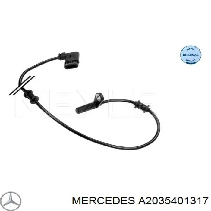 Sensor ABS traseiro esquerdo Mercedes A2035401317 preço, a partir de 28,92 USD