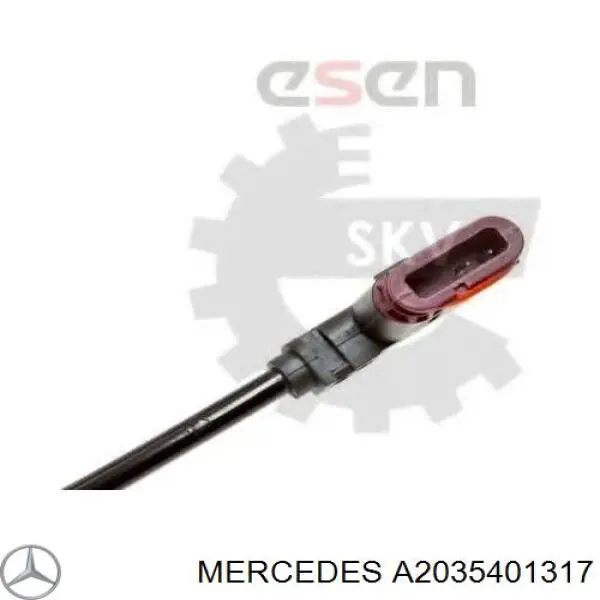 A2035401317 Mercedes Sensor ABS traseiro esquerdo