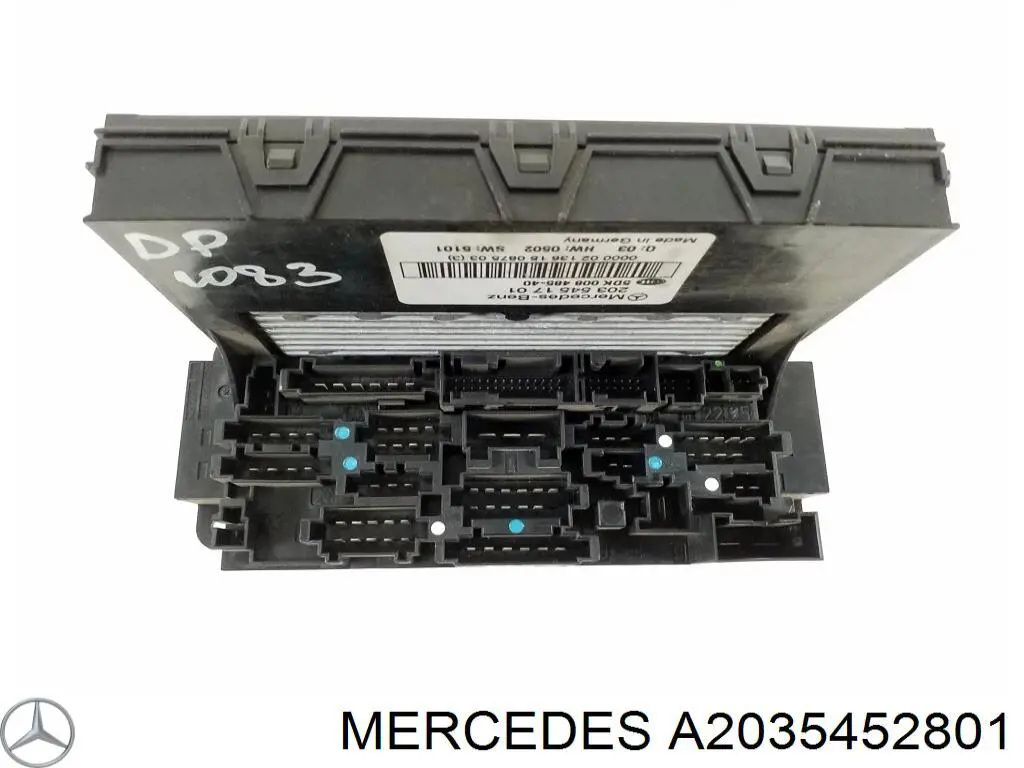 Unidade de controlo de sinais SAM Mercedes A2035452801 preço, a partir de 347,94 USD