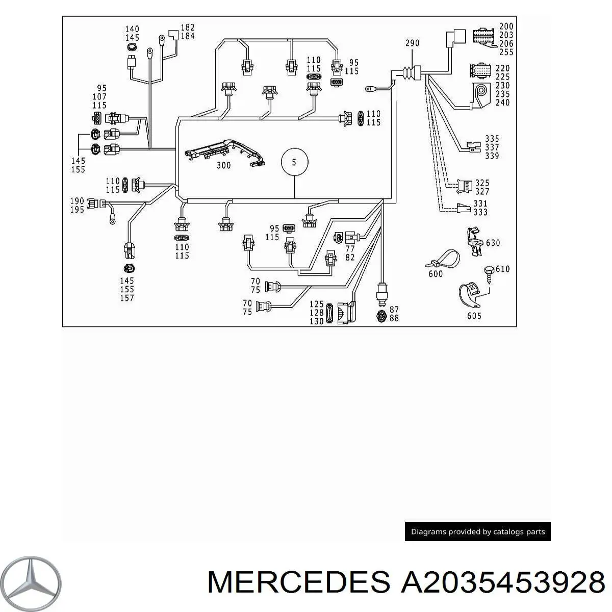 Compre A2035450528 Mercedes 