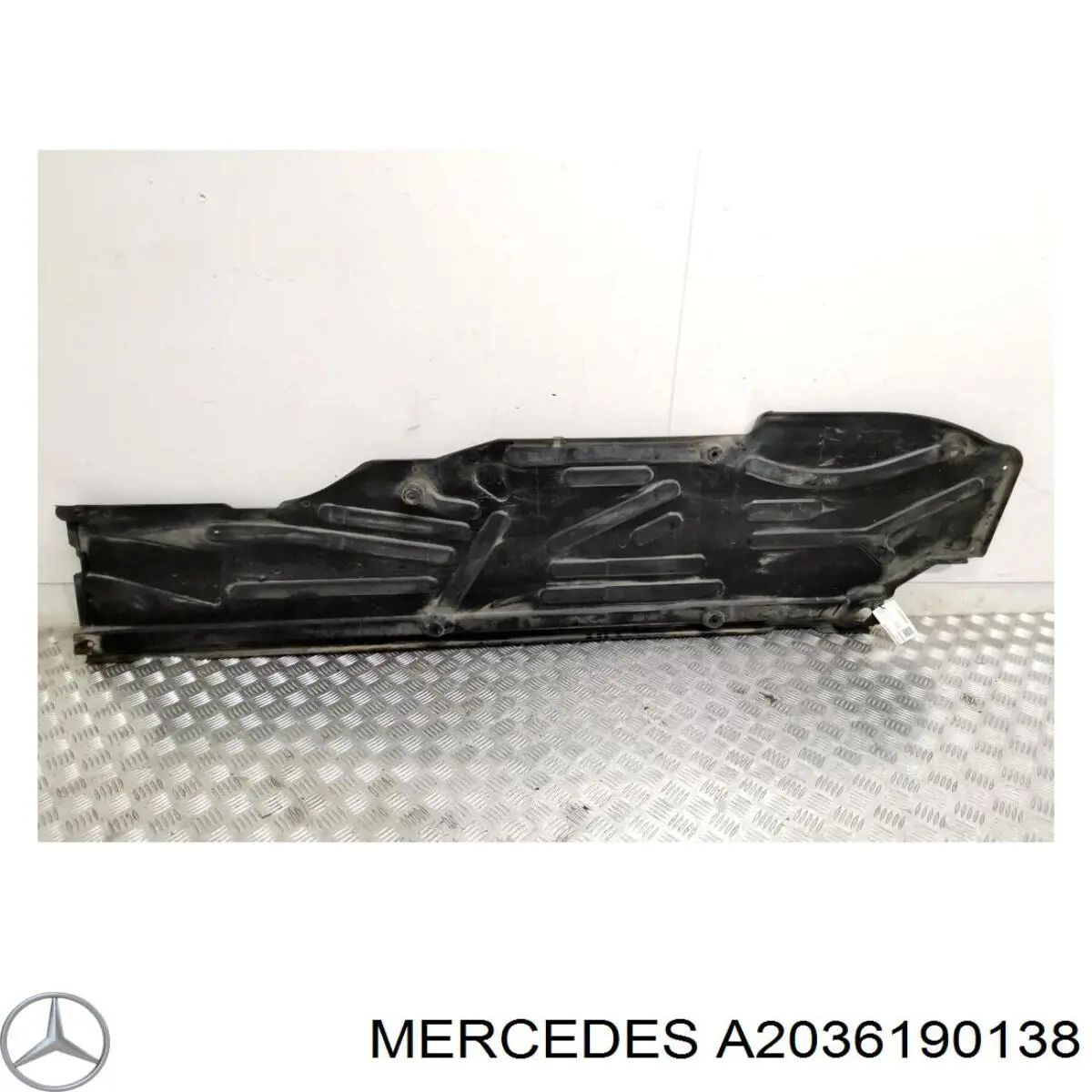Compre A2036191138 Mercedes Proteção de fundo esquerda