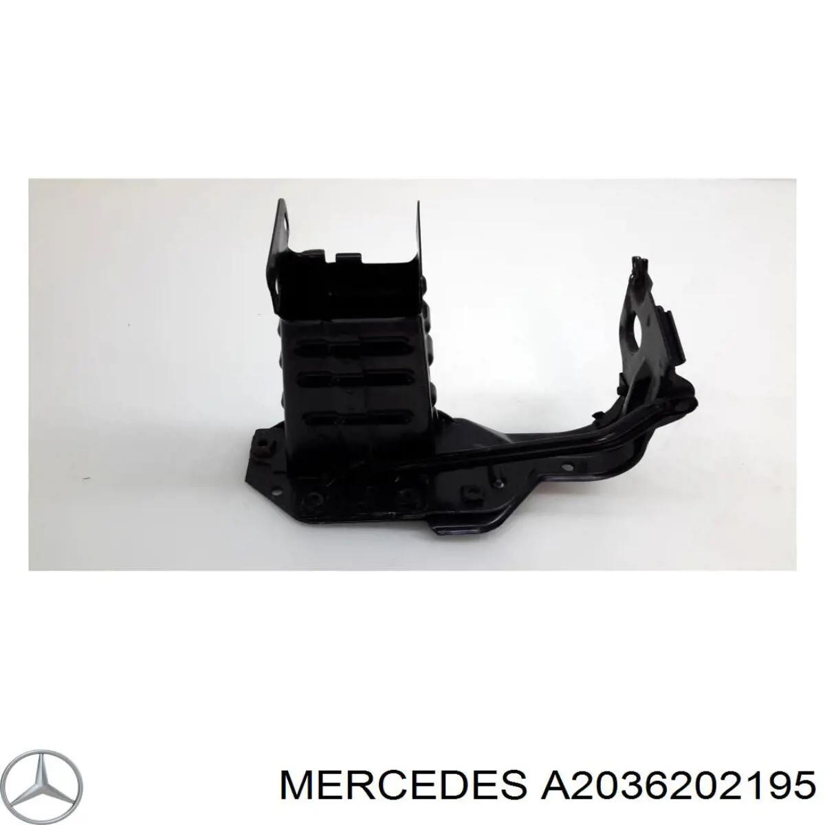 A2036202195 Mercedes Consola de reforçador do pára-choque dianteiro