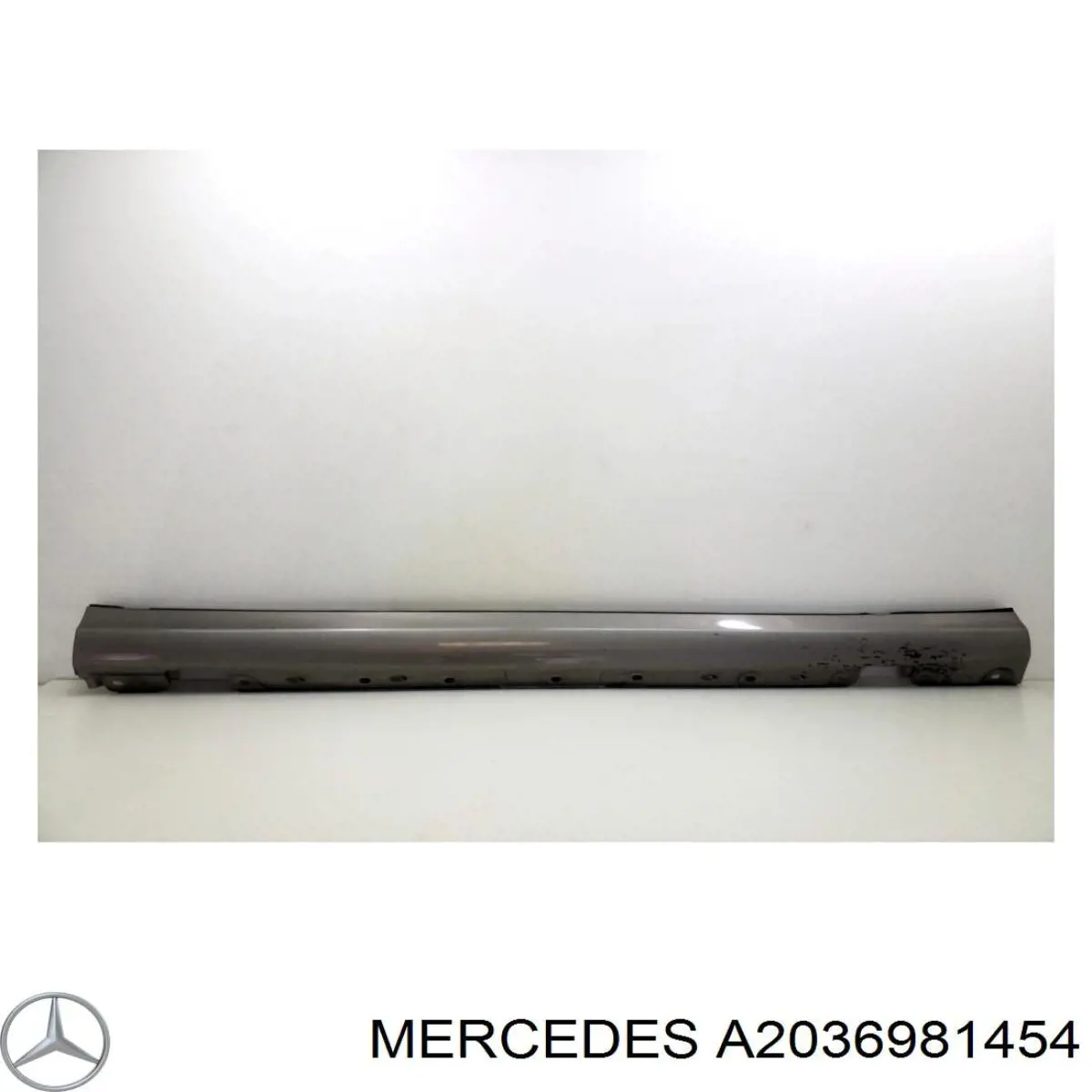 Placa sobreposta (moldura) externa direita de acesso Mercedes A2036981454 preço, a partir de 309,18 USD