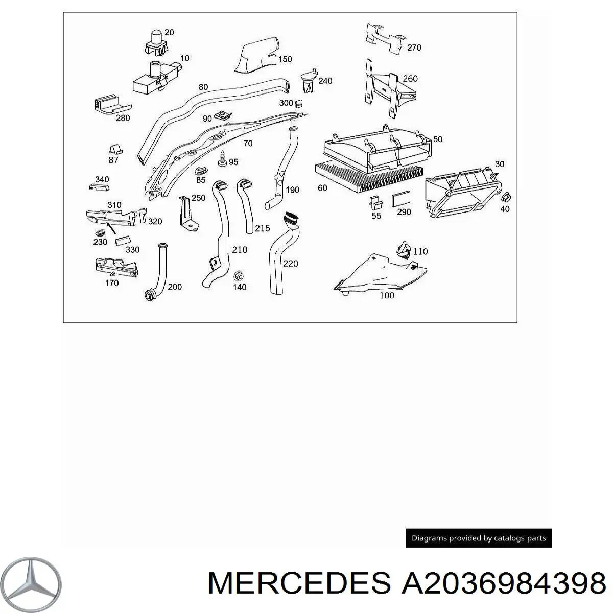 A2036983598 Mercedes 