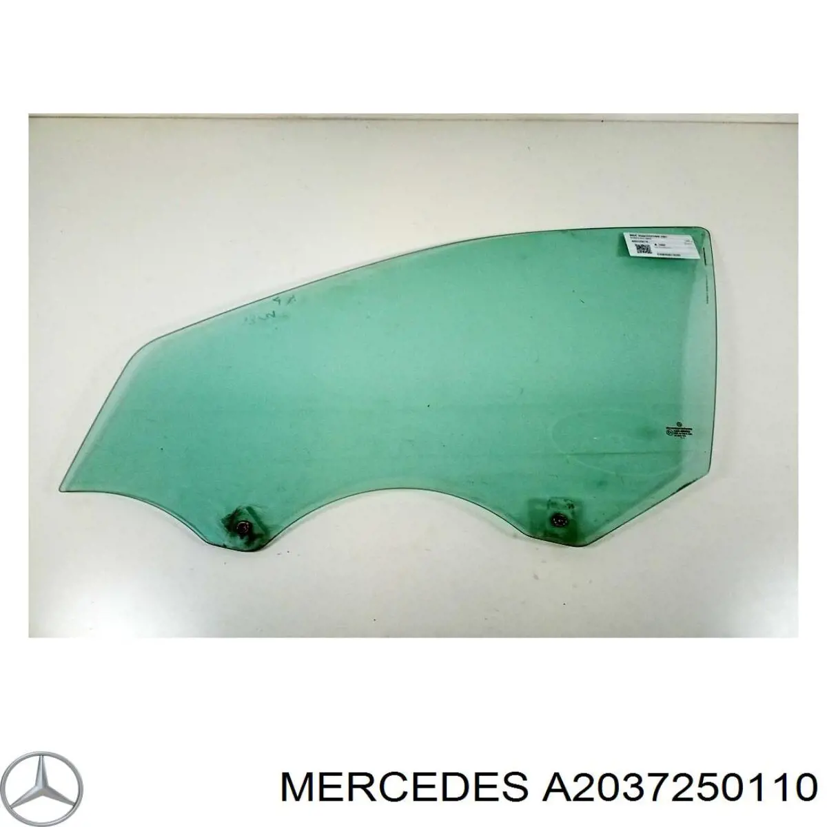 A2037250110 Mercedes Vidro da porta dianteira esquerda