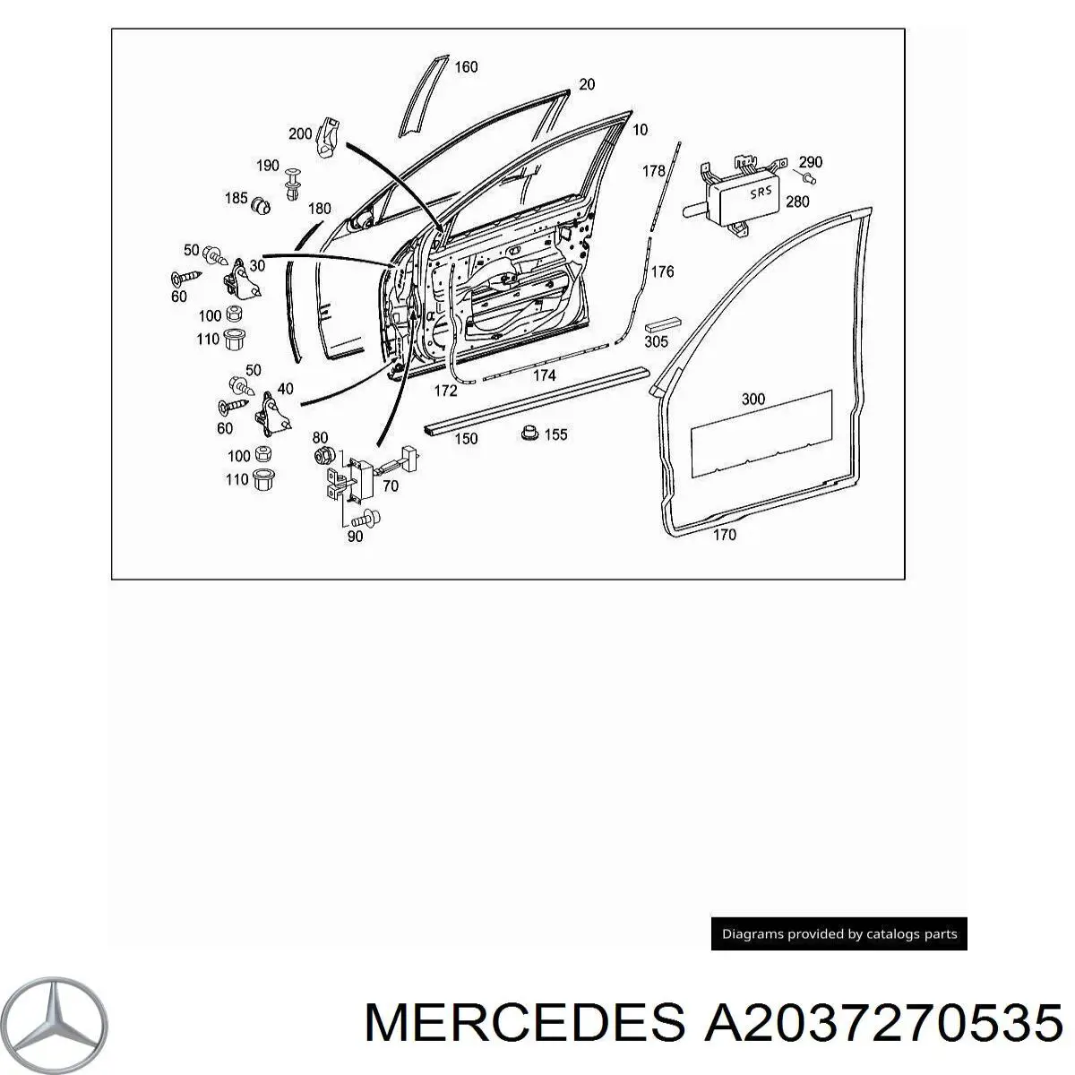 A2037270535 Mercedes 