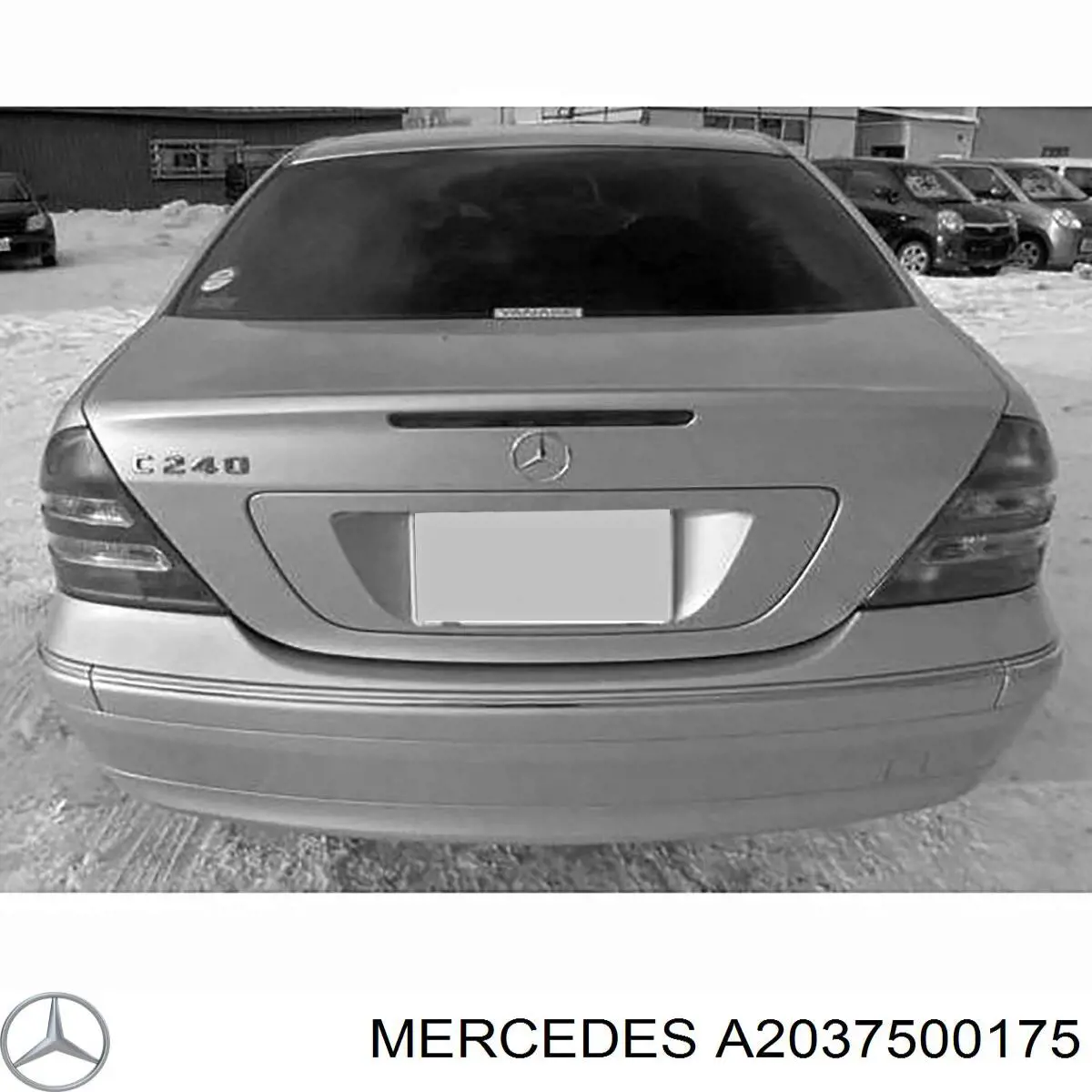 Tampa de porta-malas Mercedes 2037500675 preço, a partir de 233,25 USD