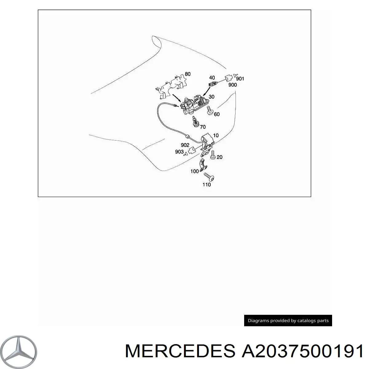 A2037500191 Mercedes 