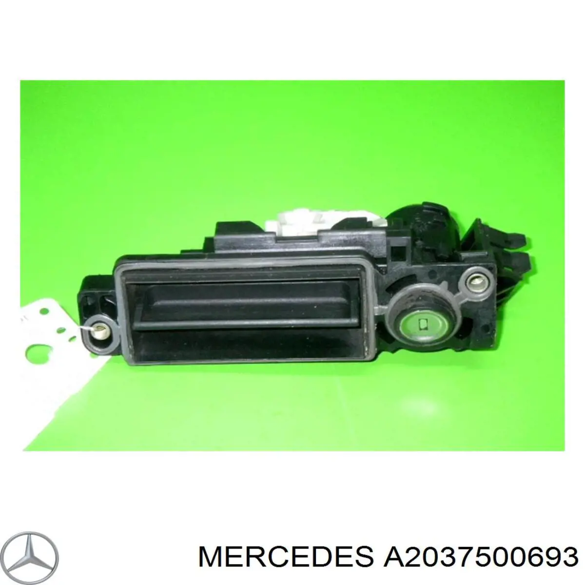 A2037500693 Mercedes Puxador externo de tampa de porta-malas (de 3ª/5ª porta traseira)