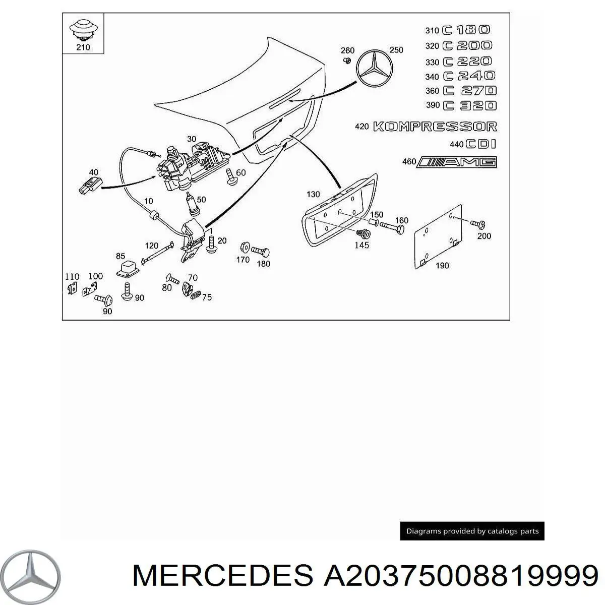 A20375008819999 Mercedes 