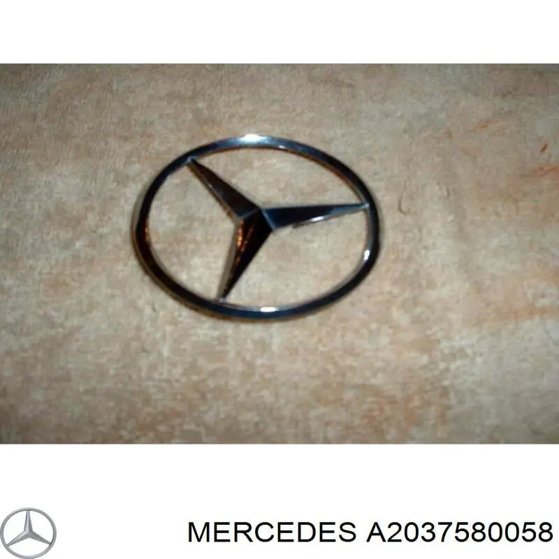 Emblema de tampa de porta-malas (emblema de firma) Mercedes A2037580058 preço, a partir de 40,51 USD