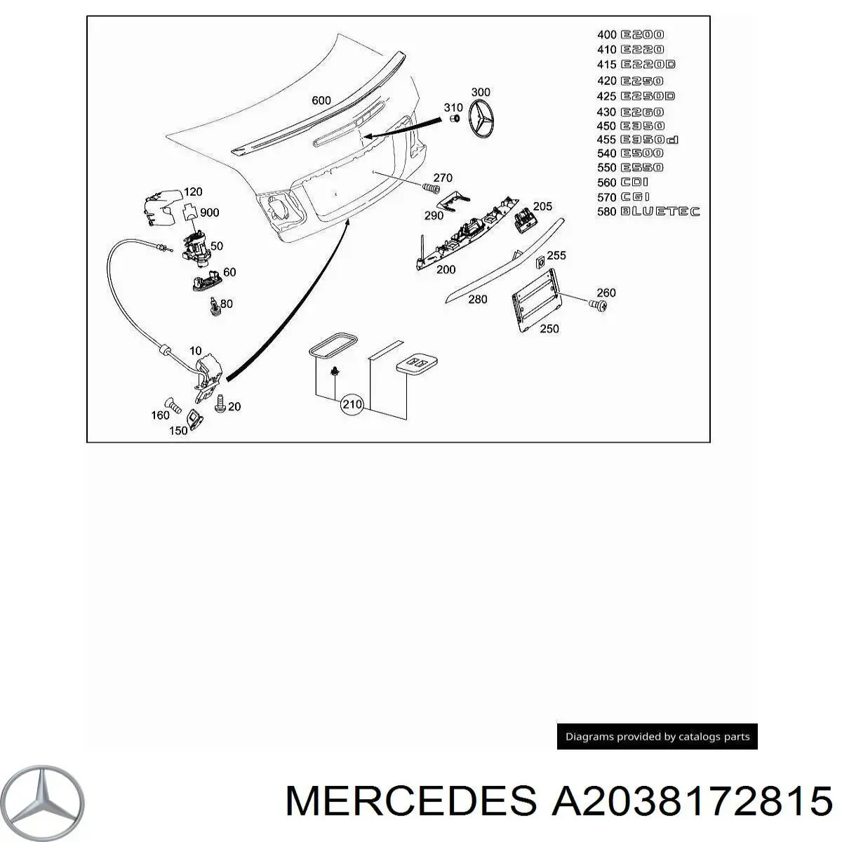 A2038172815 Mercedes 