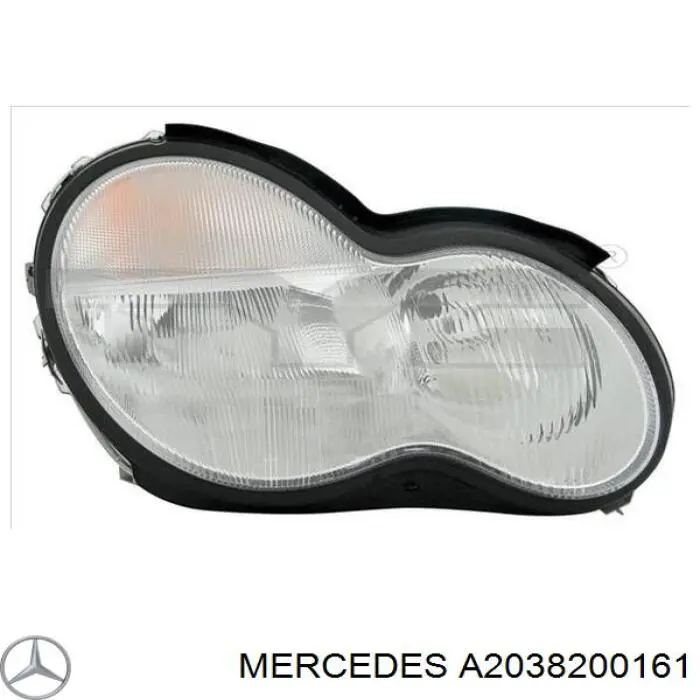 Luz esquerda Mercedes A2038200161 preço, a partir de 104,04 USD