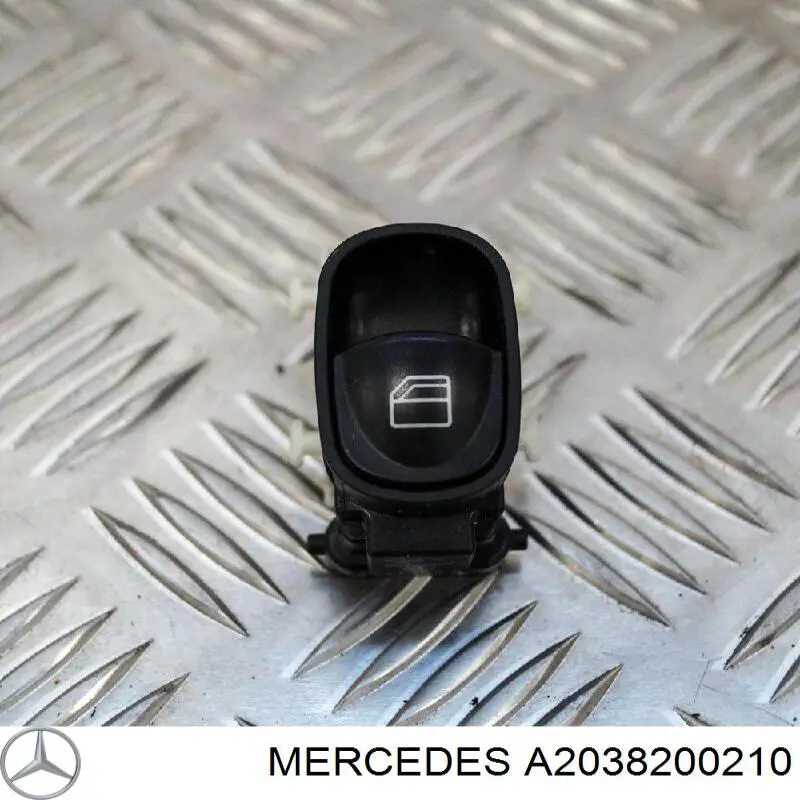 Botão dianteiro direito de ativação de motor de acionamento de vidro Mercedes A2038200210 preço, a partir de 25,58 USD