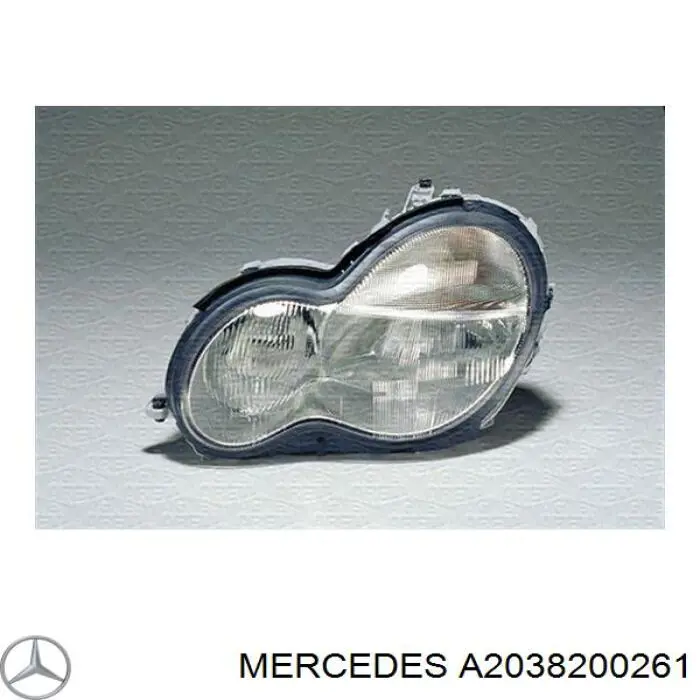 Luz direita Mercedes A2038200261 preço, a partir de 95,34 USD