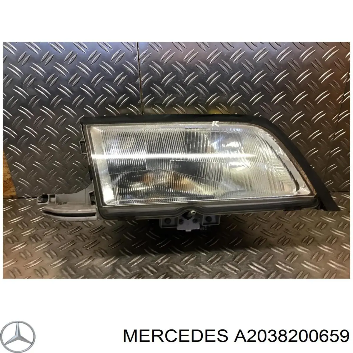 A2038200659 Mercedes Luz direita