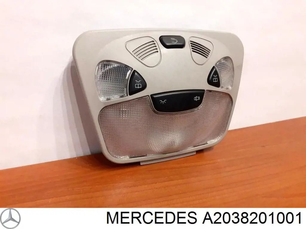 A2038201001 Mercedes Quebra-luz de iluminação de salão (de cabina)
