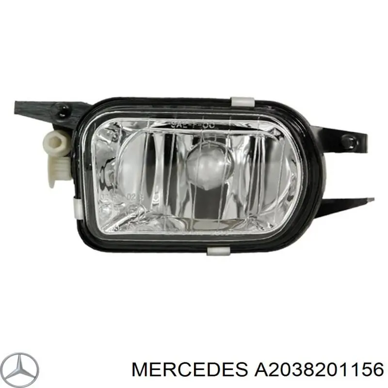 Luzes de nevoeiro esquerdas Mercedes A2038201156 preço, a partir de 85,05 USD