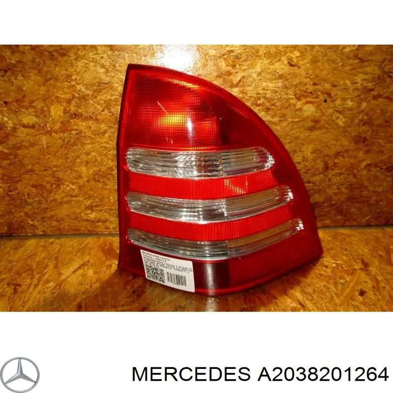 Compre A2038201264 Mercedes Lanterna traseira direita