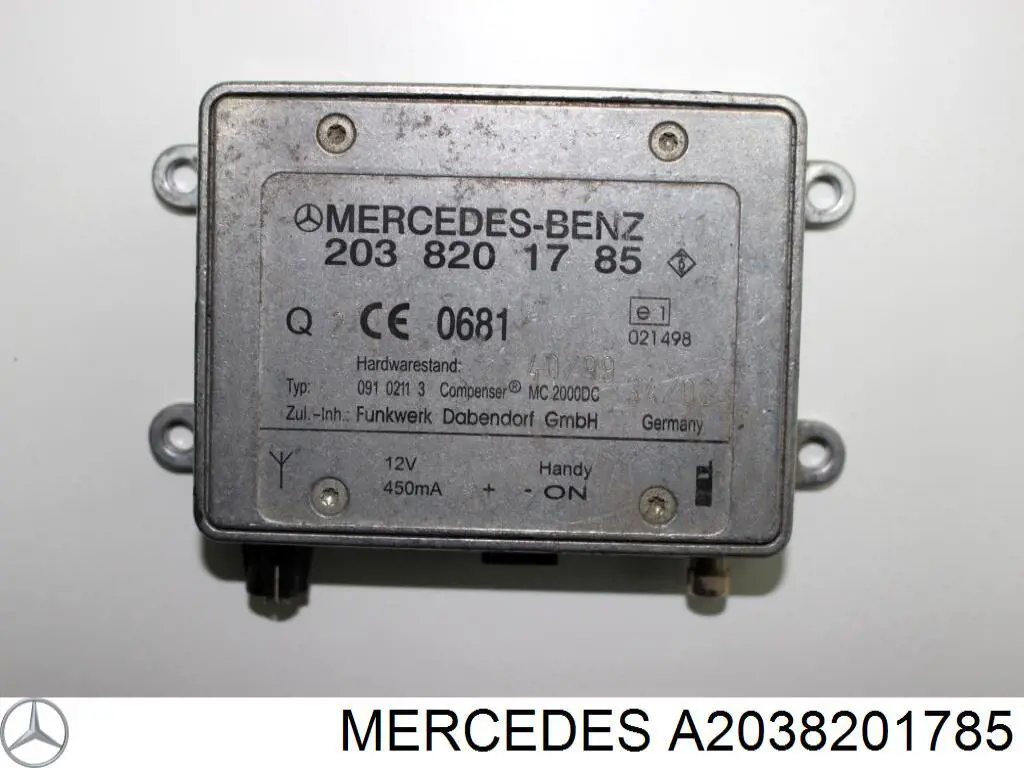Reforçador do sinal de antena Mercedes A2038201785