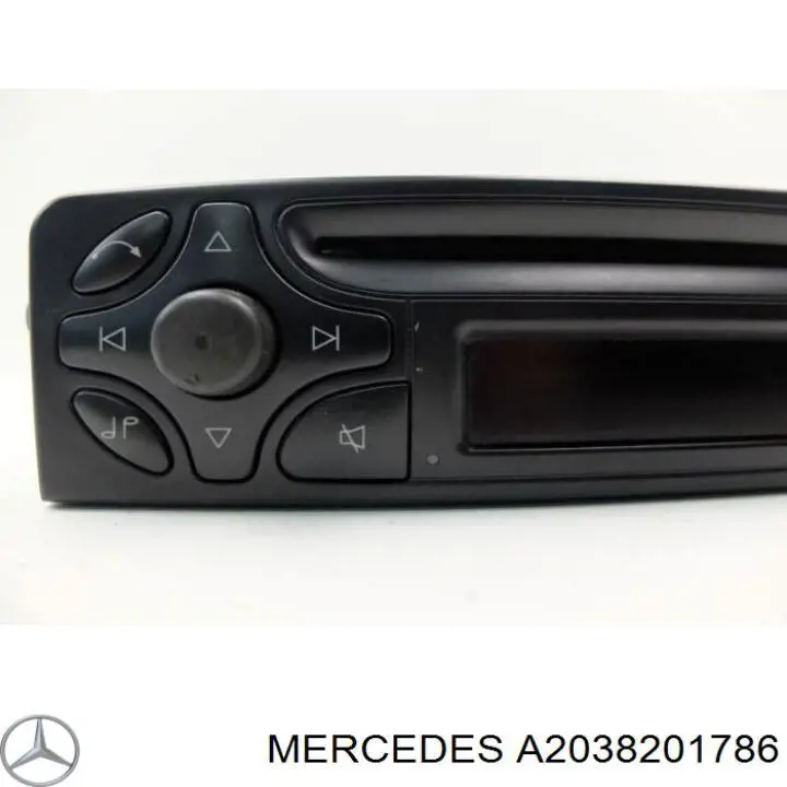 A2038201786 Mercedes Aparelhagem de som (rádio AM/FM)