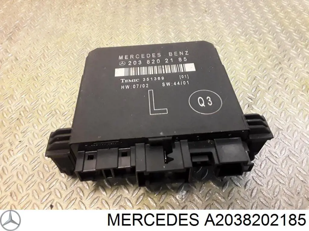 Módulo de conforto da porta traseira Mercedes A2038202185 preço, a partir de 32,36 USD