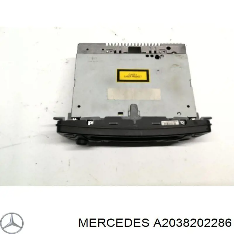 A2038202286 Mercedes Aparelhagem de som (rádio AM/FM)