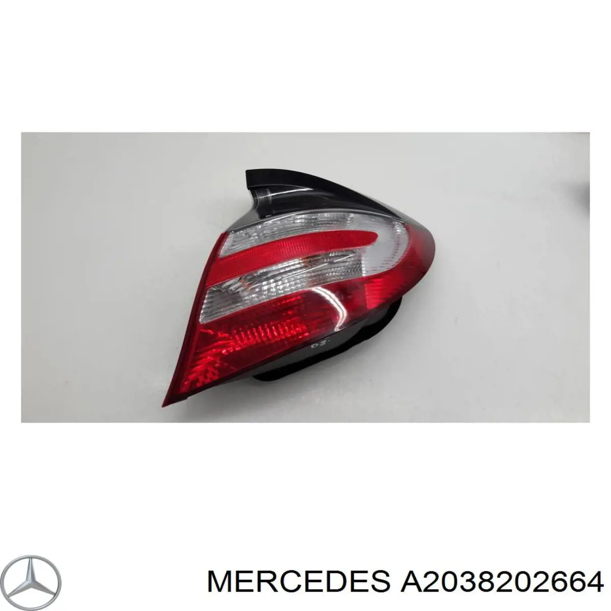 A2038202664 Mercedes Lanterna traseira direita