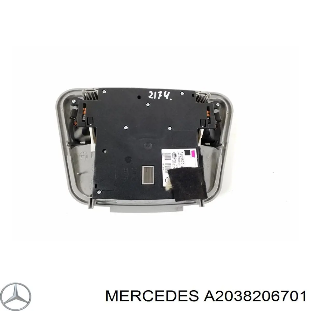 Compre A2038206701 Mercedes Quebra-luz de iluminação de salão (de cabina)