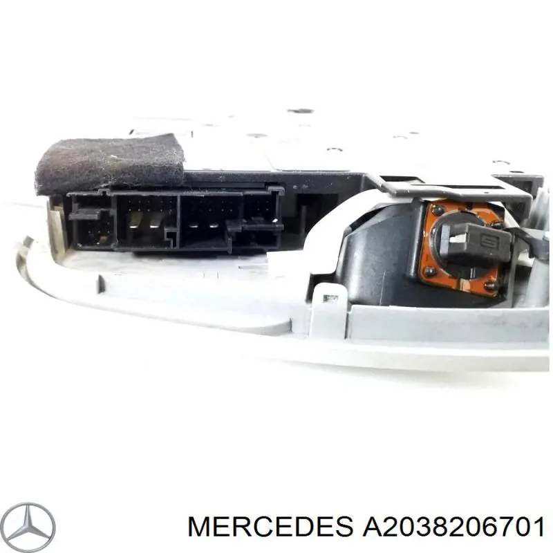 A2038206701 Mercedes Quebra-luz de iluminação de salão (de cabina)